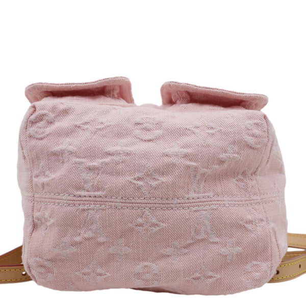 LOUIS VUITTON Venice Monogram Denim Backpack Washed Pink
