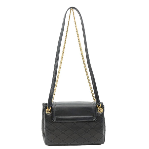 YVES SAINT LAURENT Monogram Nolita Mini Lambskin Leather Shoulder Bag Black