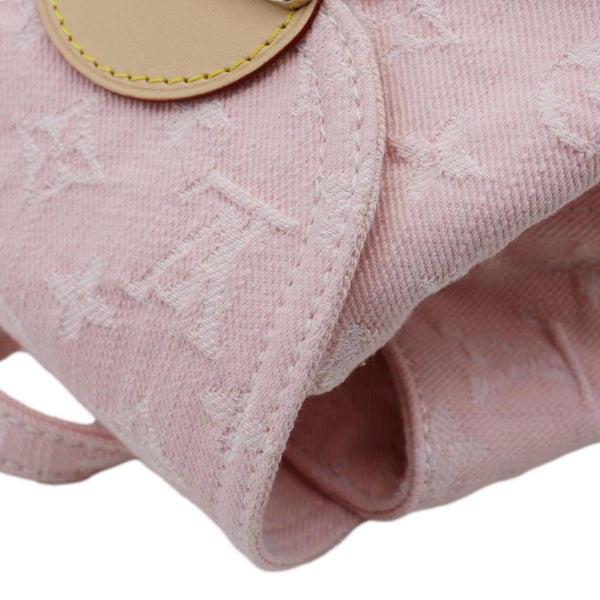 LOUIS VUITTON Venice Monogram Denim Backpack Washed Pink