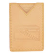 LOUIS VUITTON Voyages Vachetta Leather Card Holder Tan