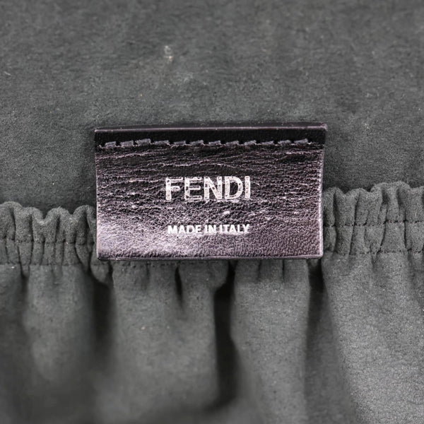 FENDI FF Logo Medium Zucca Canvas Rigid Suitcase Grey