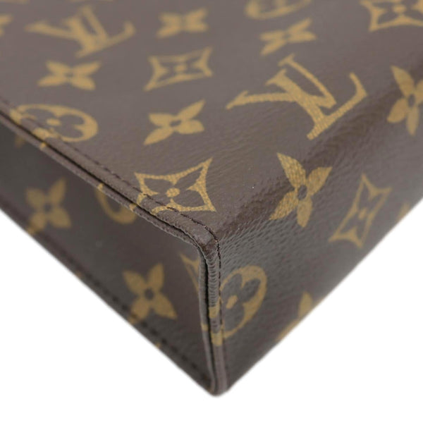 LOUIS VUITTON Toiletry Pouch 26 Monogram Canvas Clutch Brown