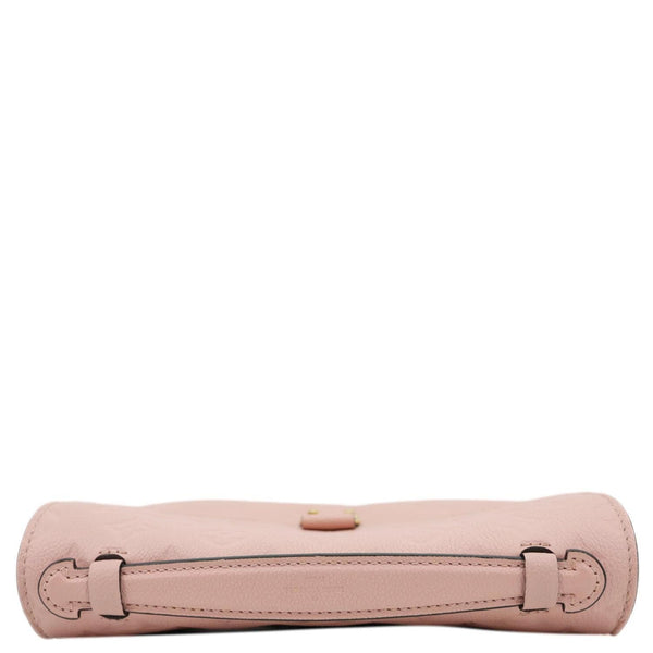 LOUIS VUITTON Metis Pochette Monogram Empreinte Leather Crossbody Bag Pink