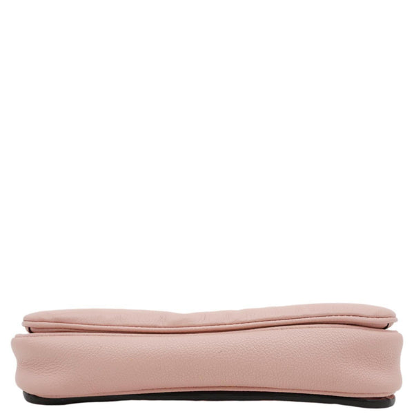 LOUIS VUITTON Metis Pochette Monogram Empreinte Leather Crossbody Bag Pink