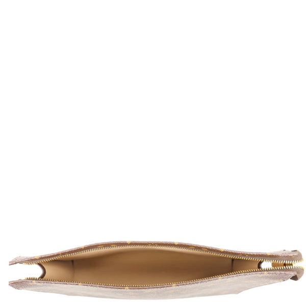 LOUIS VUITTON Toiletry Pouch 26 Monogram Canvas Clutch Brown