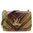 LOUIS VUITTON Twist MM Tropical Epi Leather Shoulder Bag Green