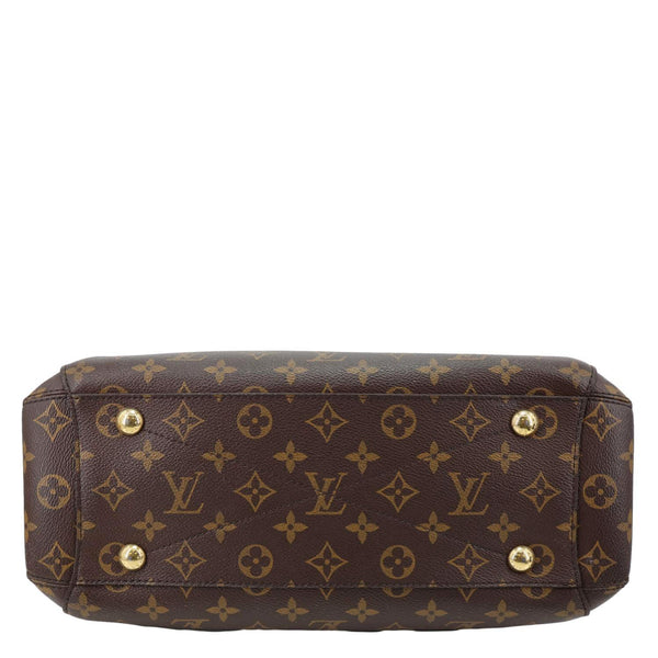LOUIS VUITTON Montaigne MM Monogram Canvas Shoulder Bag Brown