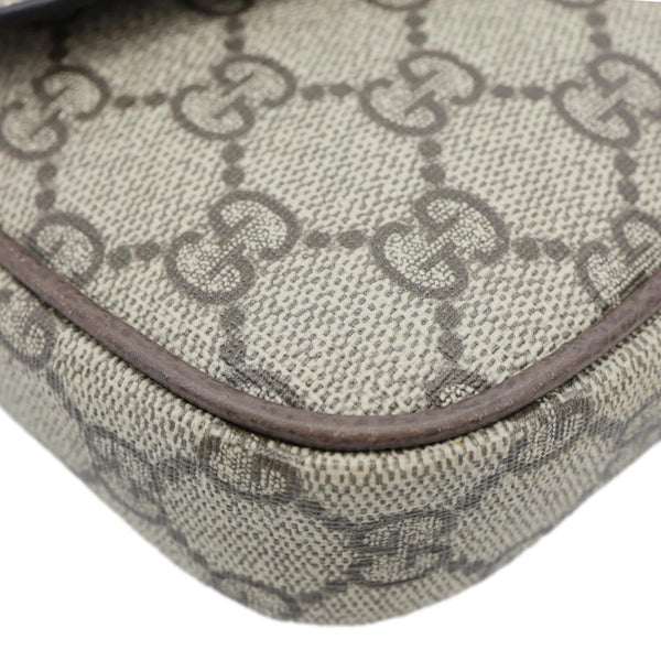 GUCCI Ophidia Pochette GG Supreme Canvas Shoulder Bag Beige 764961