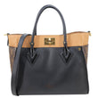 LOUIS VUITTON On My Side MM Monogram Canvas Leather Shoulder Bag Black
