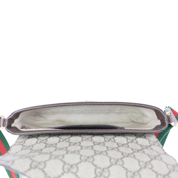 GUCCI Ophidia Pochette GG Supreme Canvas Shoulder Bag Beige 764961