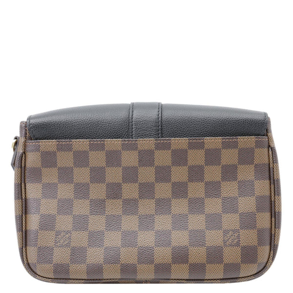 Louis Vuitton Clapton Damier Ebene Shoulder Bag Black