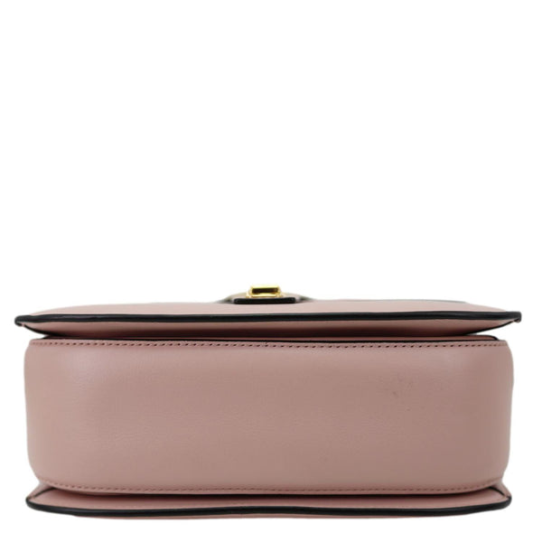 GUCCI Blondie Small Calfskin Leather Top Handle Shoulder Bag Pink 735101