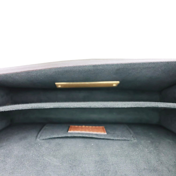 LOUIS VUITTON Dauphine East West Reverse Monogram Canvas Shoulder Bag Brown
