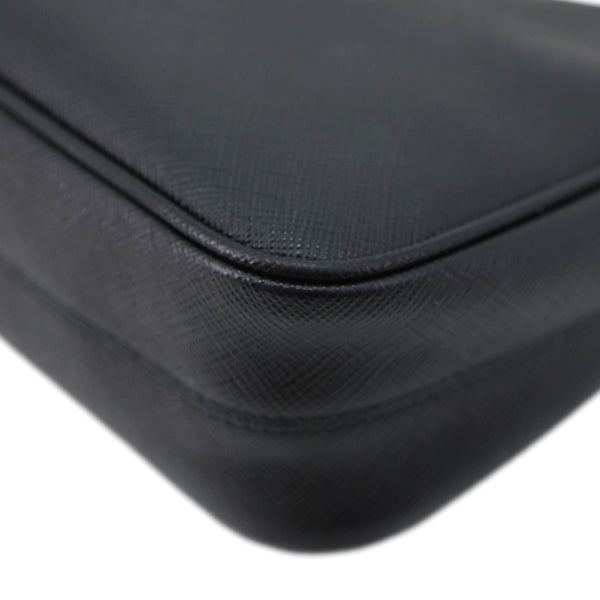 PRADA Re-Edition 2005 Saffiano Leather Shoulder Bag Black
