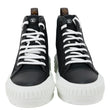 LOUIS VUITTON LV Squad Canvas Sneakers Size 41.5 Black