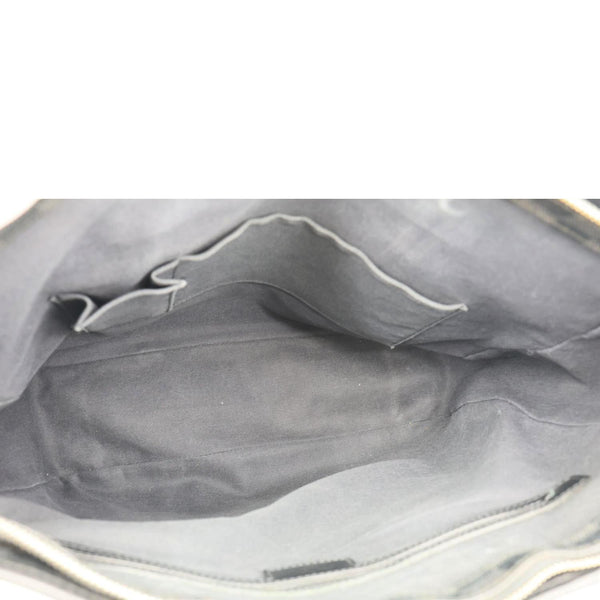 LOUIS VUITTON Tadao Damier Graphite Shoulder Bag Black