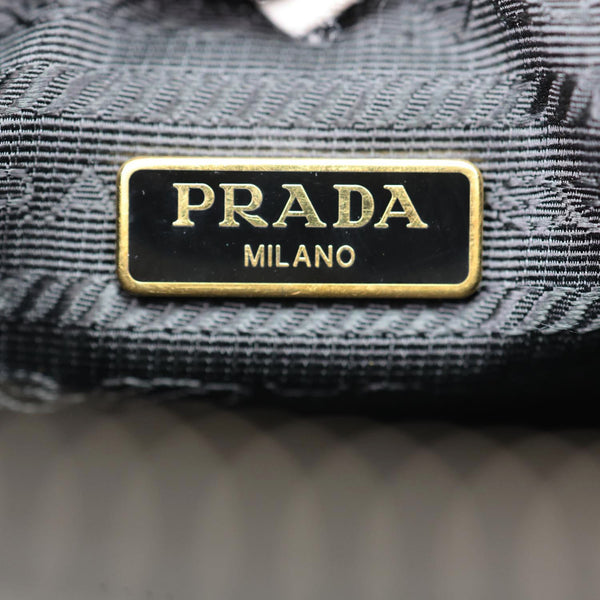 PRADA Re-Edition 2005 Saffiano Leather Shoulder Bag Black