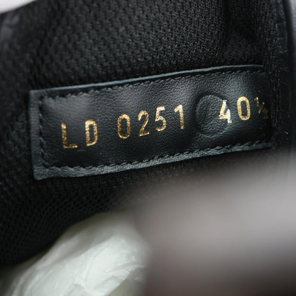 LOUIS VUITTON LV Squad Canvas Sneakers Size 41.5 Black