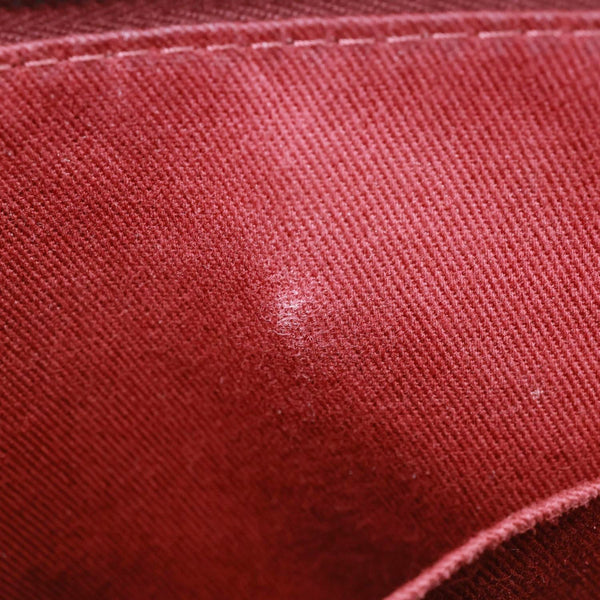 CHANEL Urban Small Grained Vegetal Calfskin Leather Shopping Tote Bag Burgundy