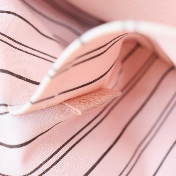 LOUIS VUITTON  Montaigne MM Monogram Empreinte Shoulder Bag Pink