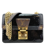 LOUIS VUITTON Wynwood Monogram Vernis Epi Leather Crossbody Bag Black