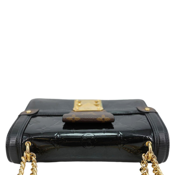 LOUIS VUITTON Wynwood Monogram Vernis Epi Leather Crossbody Bag Black