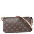 LOUIS VUITTON Pochette Accessoires Monogram Canvas Pouch Brown