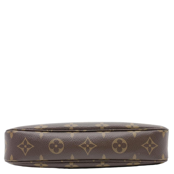 LOUIS VUITTON Pochette Accessoires Monogram Canvas Pouch Brown