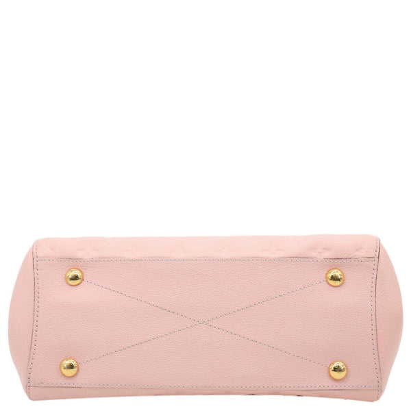LOUIS VUITTON  Montaigne MM Monogram Empreinte Shoulder Bag Pink