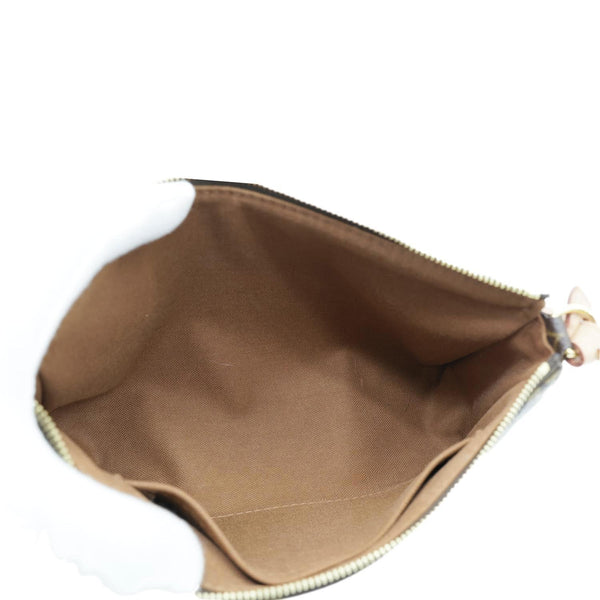 LOUIS VUITTON Pochette Accessoires Monogram Canvas Pouch Brown