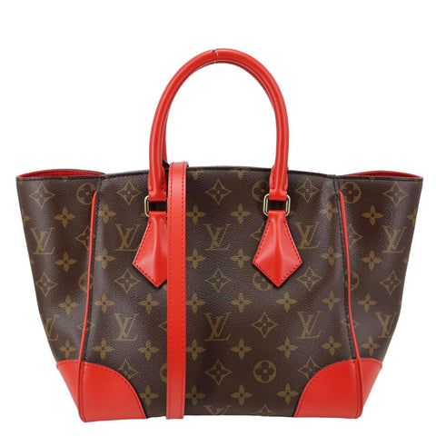 LOUIS VUITTON Phenix PM Monogram Canvas Shoulder Bag Coquelicot