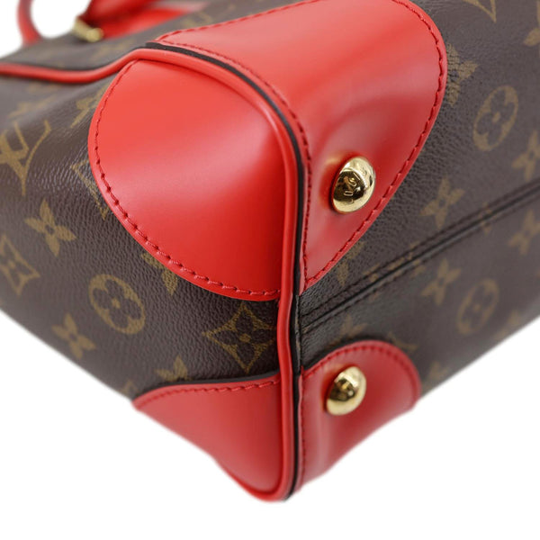 LOUIS VUITTON Phenix PM Monogram Canvas Shoulder Bag Coquelicot