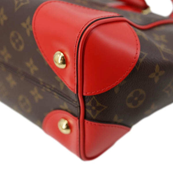 LOUIS VUITTON Phenix PM Monogram Canvas Shoulder Bag Coquelicot