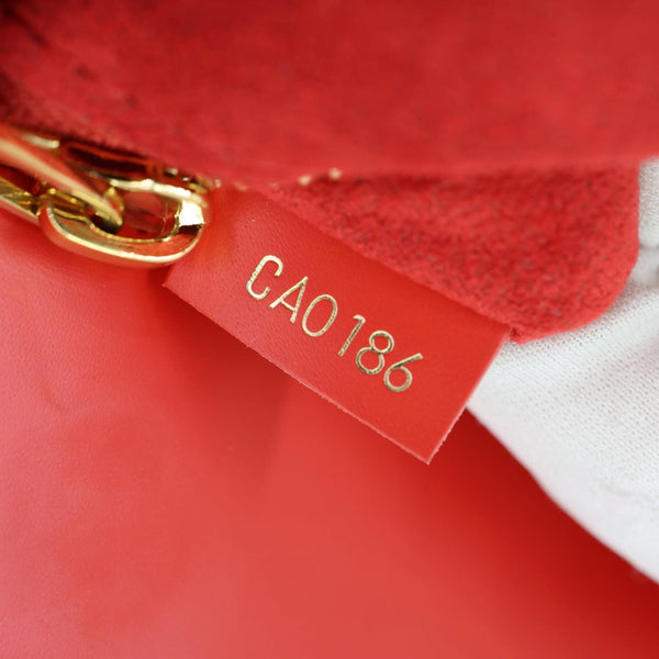 LOUIS VUITTON Phenix PM Monogram Canvas Shoulder Bag Coquelicot