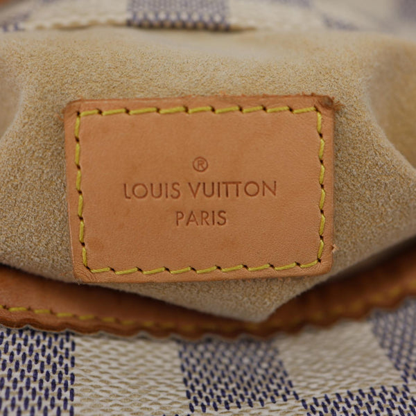 LOUIS VUITTON Artsy MM NM Damier Azur Shoulder Bag White
