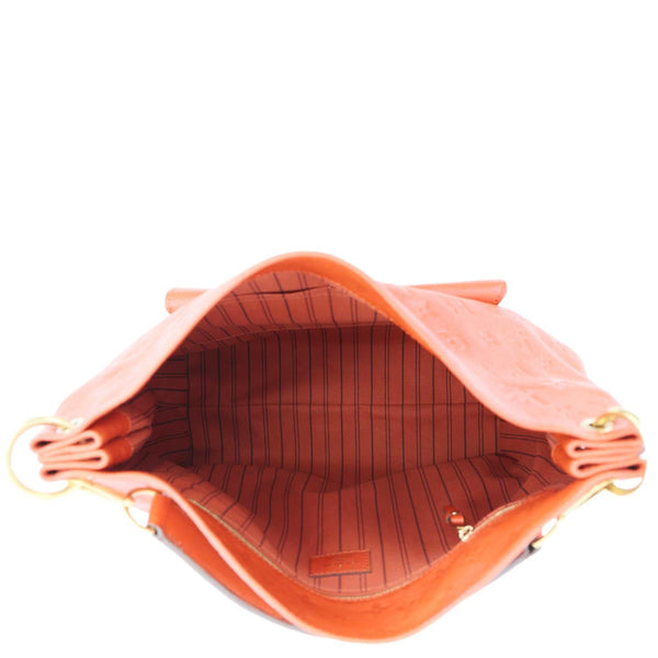 LOUIS VUITTON Metis Hobo Monogram Empreinte Shoulder Bag Red