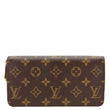 LOUIS VUITTON Monogram Canvas Zippy Wallet Rose Ballerine