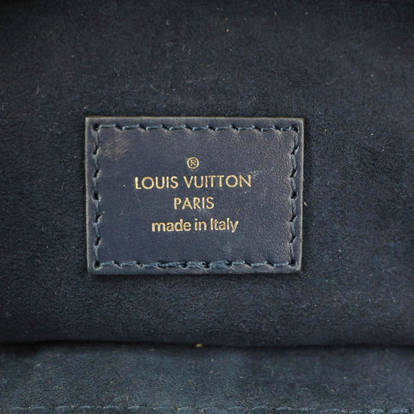 LOUIS VUITTON Monoglam Canvas Micro Vanity Case Navy Blue