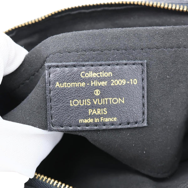 LOUIS VUITTON Mini Pochette Monogram Sequins Eclipse Accessoires Pouch Brown
