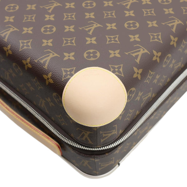 LOUIS VUITTON  Horizon 55 Monogram Canvas Travel Bag Brown