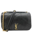 YVES SAINT LAURENT Jamie 4.3 Lambskin Leather Shoulder Bag Black
