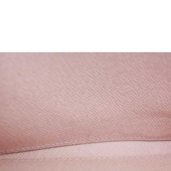 LOUIS VUITTON Monogram Canvas Zippy Wallet Rose Ballerine