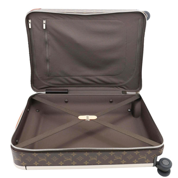 LOUIS VUITTON  Horizon 55 Monogram Canvas Travel Bag Brown