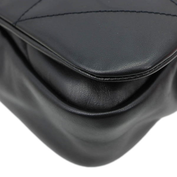 YVES SAINT LAURENT Jamie 4.3 Lambskin Leather Shoulder Bag Black