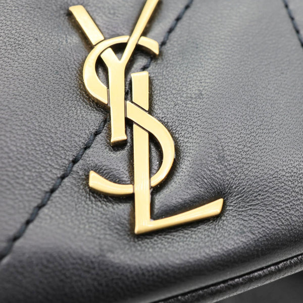 YVES SAINT LAURENT Jamie 4.3 Lambskin Leather Shoulder Bag Black