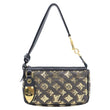 LOUIS VUITTON Mini Pochette Monogram Sequins Eclipse Accessoires Pouch Brown