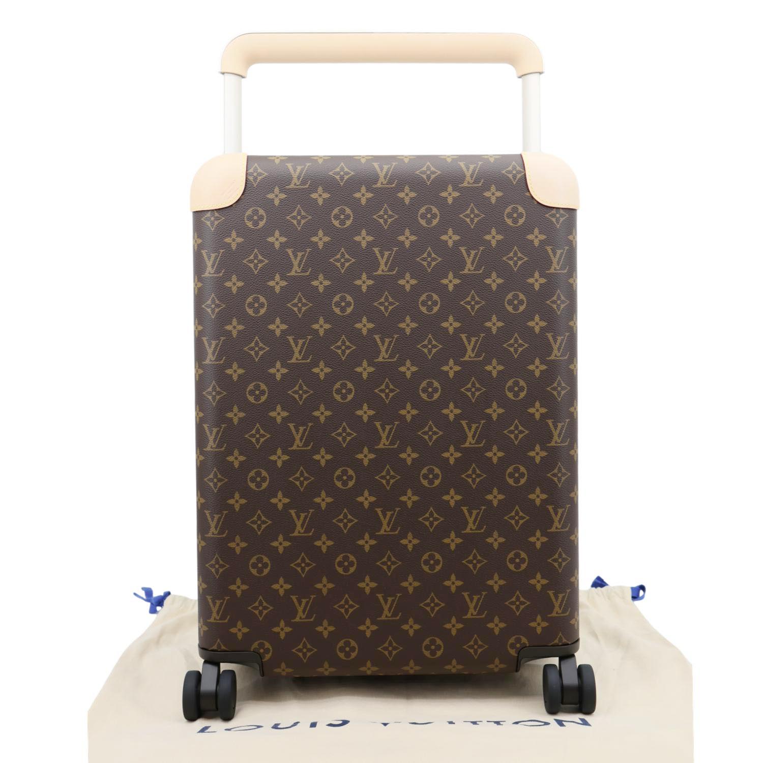 LOUIS VUITTON Horizon 55 Monogram Canvas Travel Bag Brown