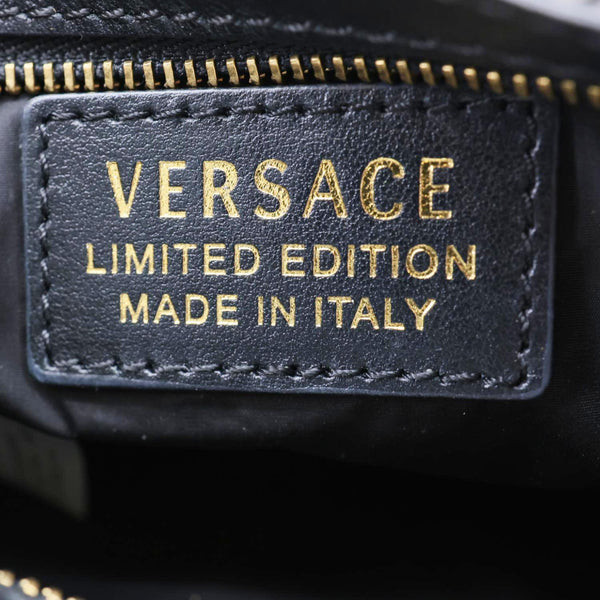 VERSACE Nylon Medusa Amplified Print Hobo Bag Multicolor