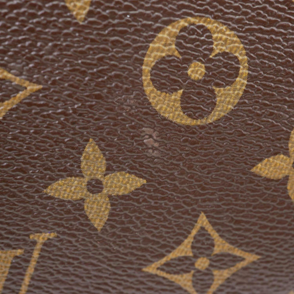 LOUIS VUITTON Neverfull MM World Tour Monogram Canvas Tote Shoulder Bag Brown