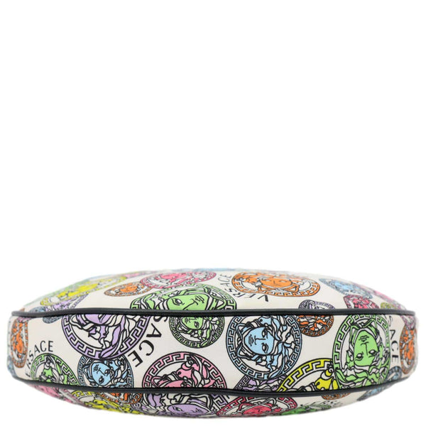 VERSACE Nylon Medusa Amplified Print Hobo Bag Multicolor